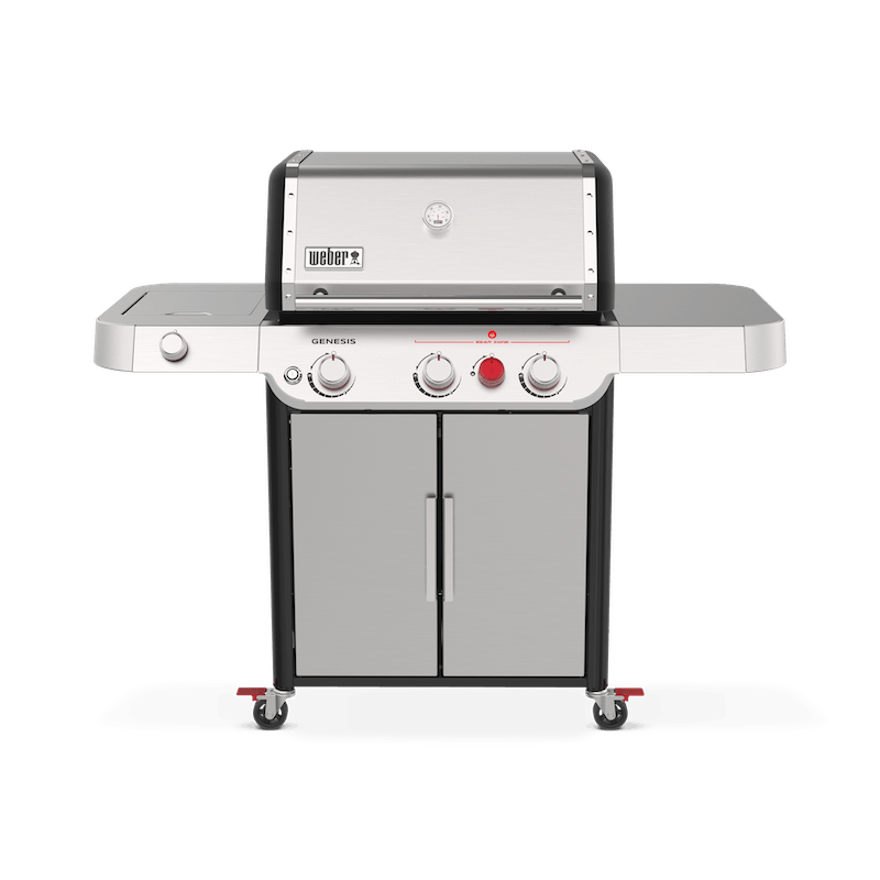 Weber Genesis S-335C Stainless Steel – Dickson Barbeque Centre