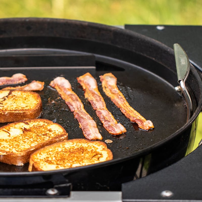 Rust-Resistant Griddle Insert for 22" Kettle Grills