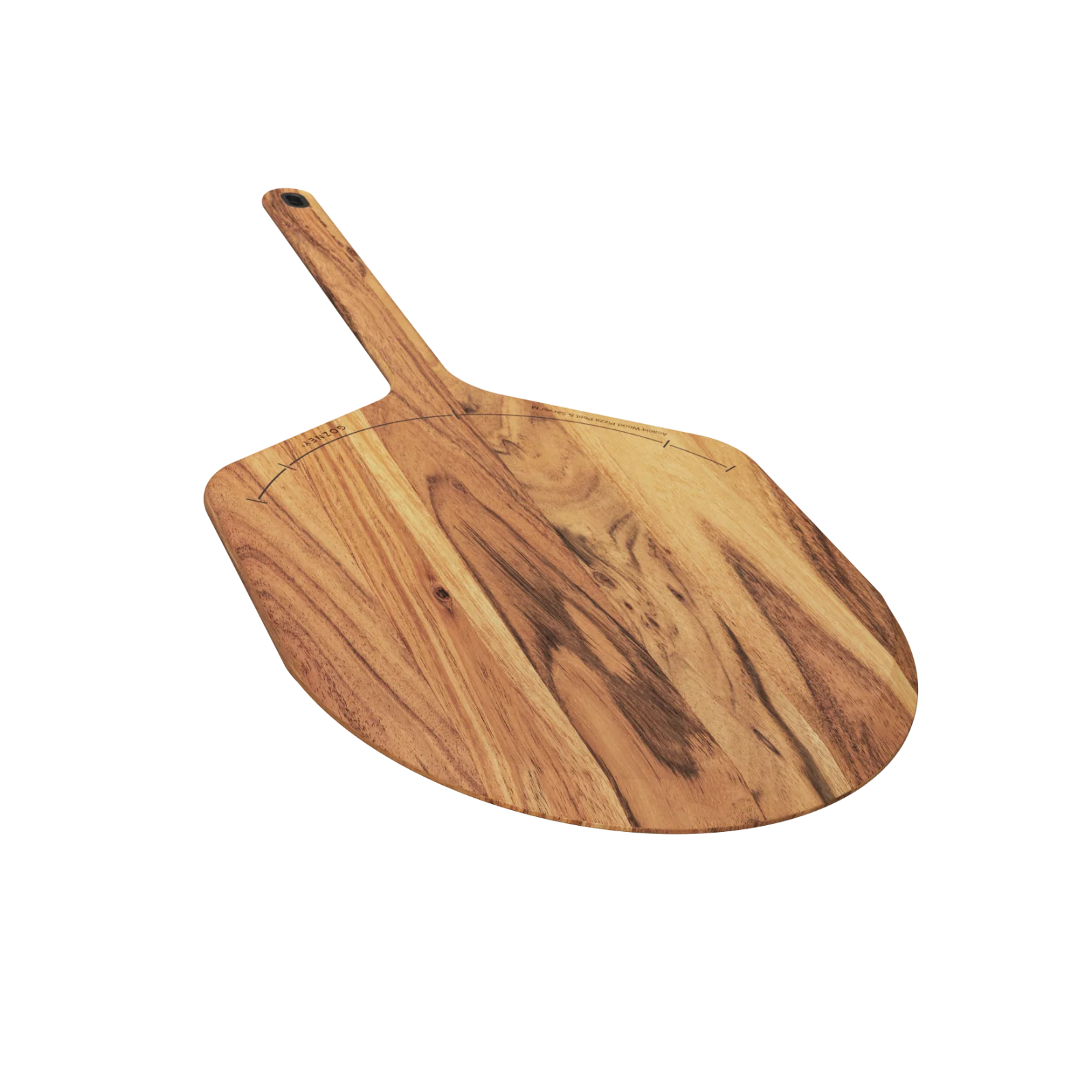 Acacia Wood XL Pizza Peel & Server 16"