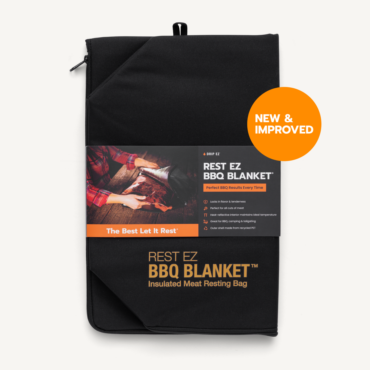 REST EZ BBQ Blanket - Black