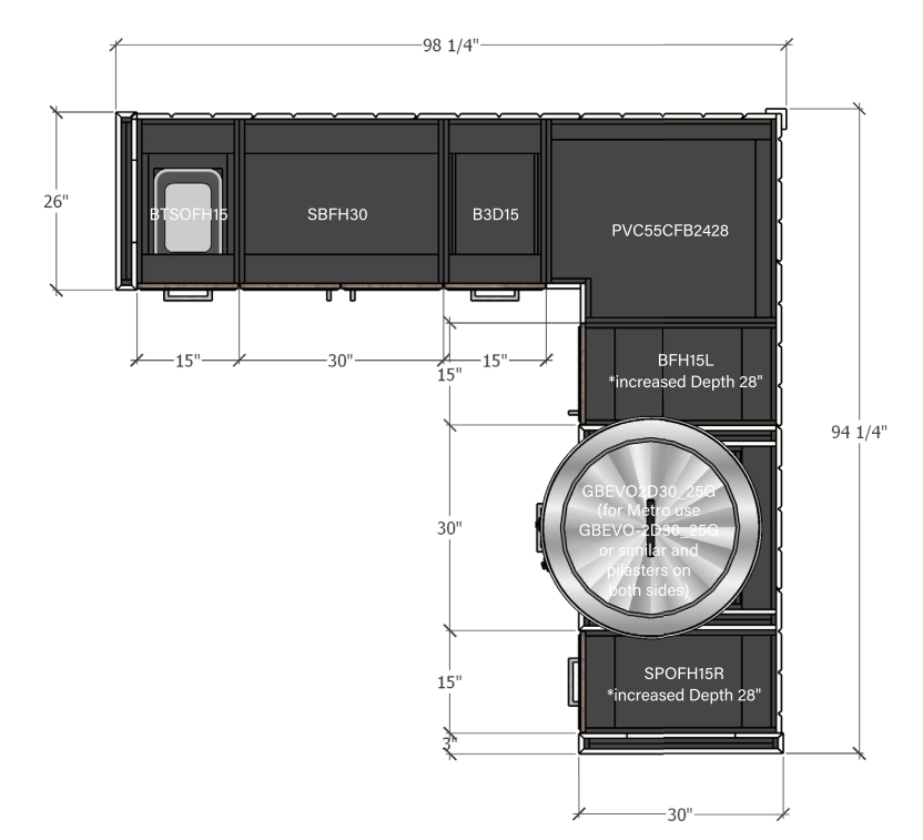 Kitchen Combination F