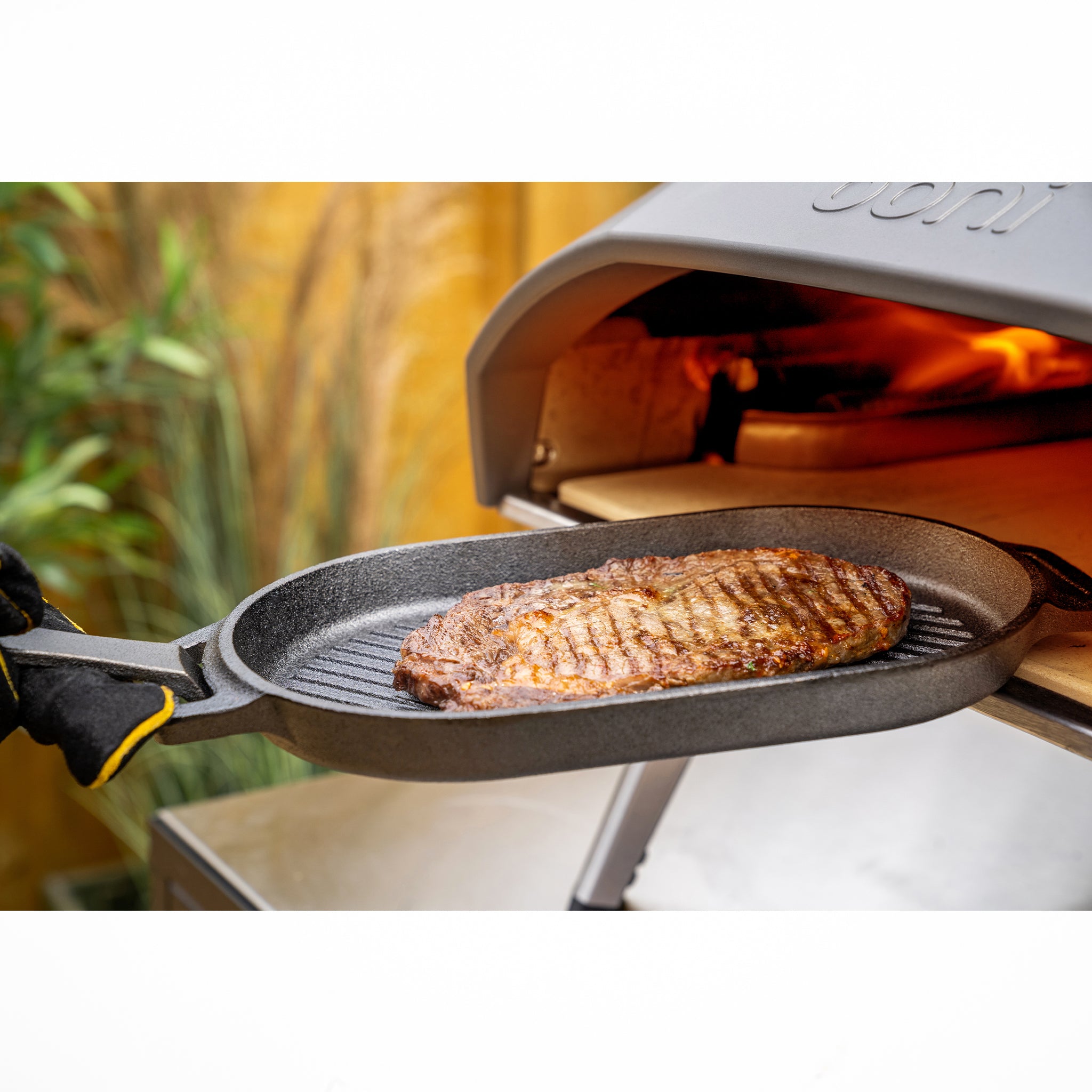 Cast Iron Grizzler Pan