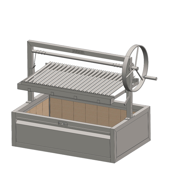36" Santa Maria Built-in Grill