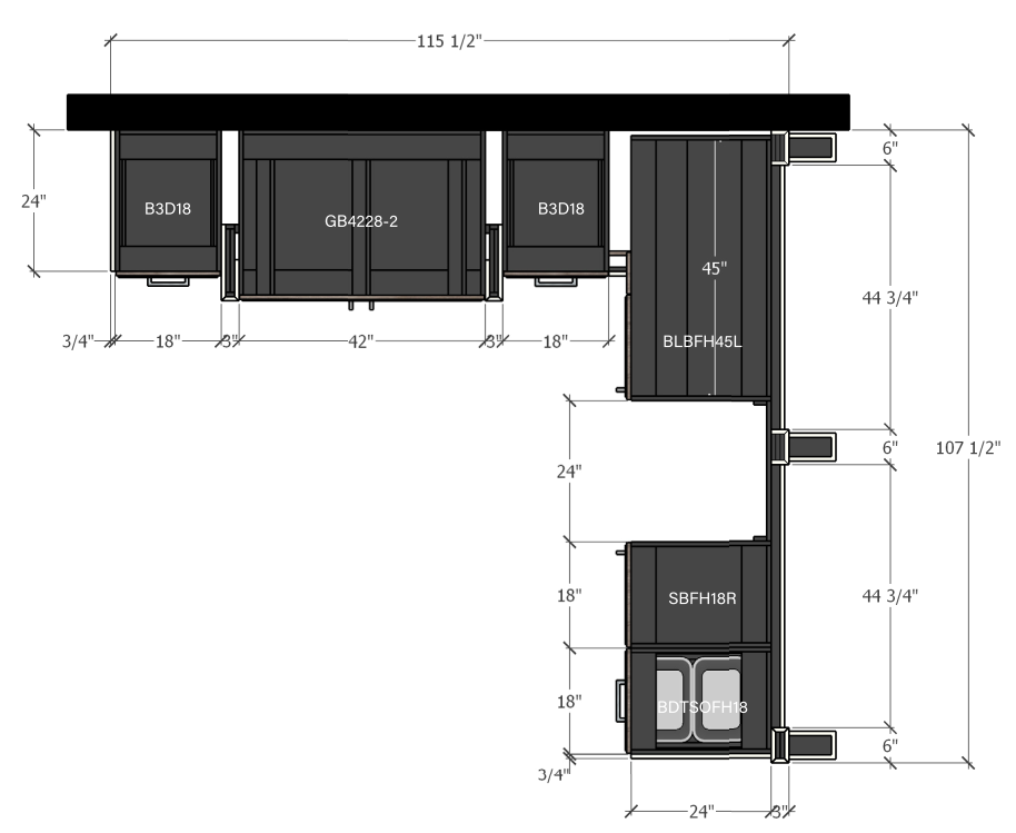 Kitchen Combination M