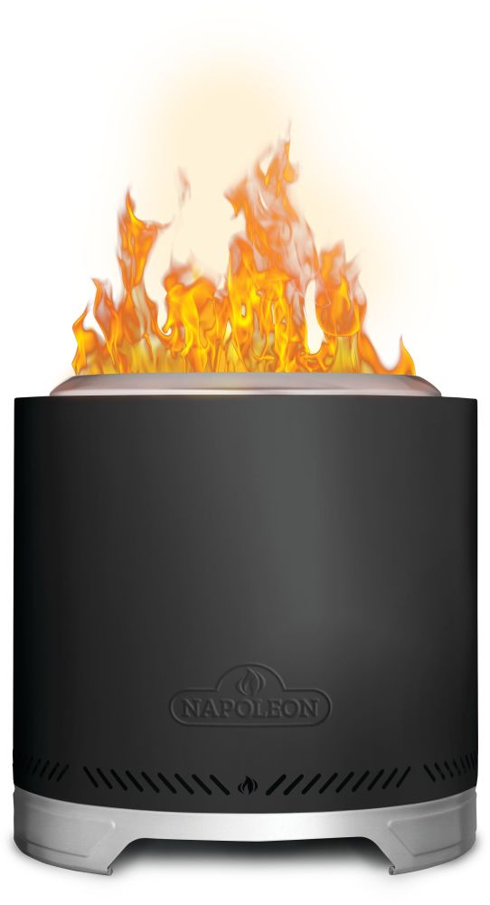 Timberwolf Smokeless Fire Pit 18" Matte Black