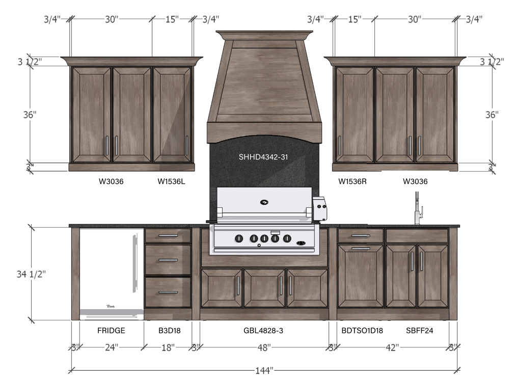 Kitchen Combination O