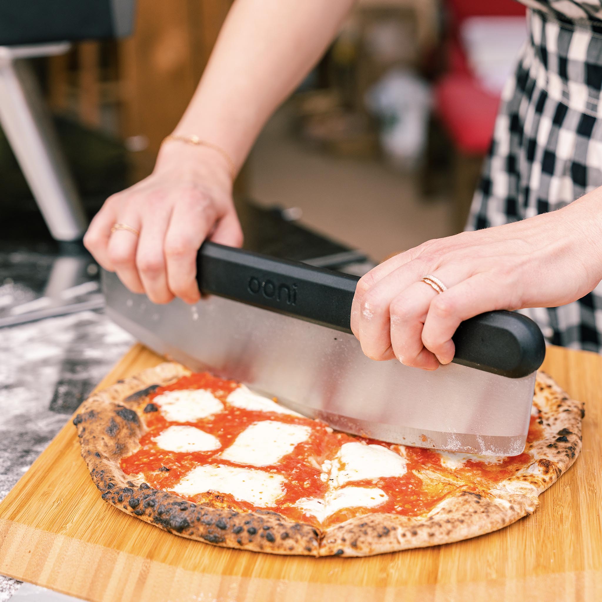 Pizza Cutter Rocker Blade