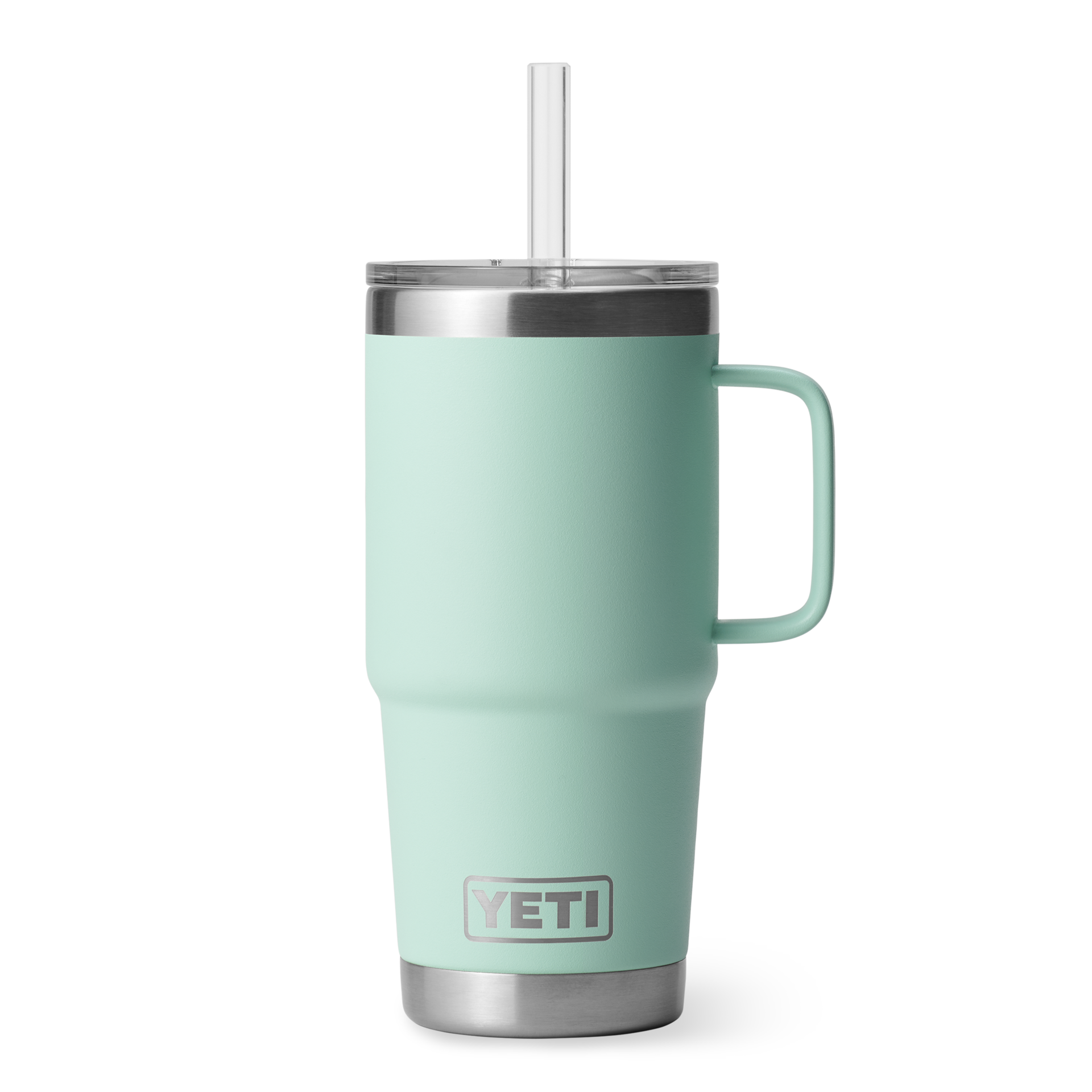 25 oz. / 739ml Straw Mug w/ Straw Lid - Seafoam