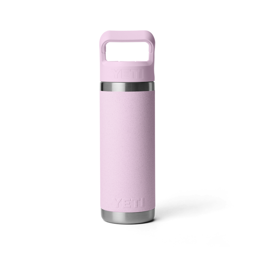 18 oz. / 532ml Bottle w/ Matching Straw Cap - Cherry Blossom