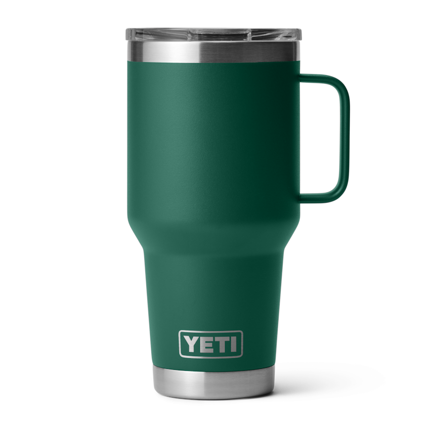 30 oz. / 887ml Travel Mug w/ Stronghold Lid - Black Forest Green