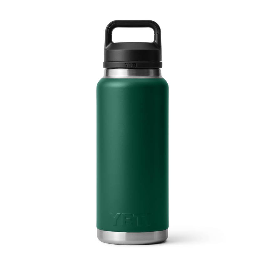 36 oz. / 1L Bottle w/ Chug Cap - Black Forest Green