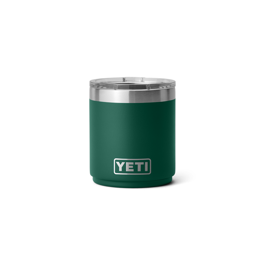 10 oz. / 295ml Stackable Lowball w/ Magslider Lid - Black Forest Green