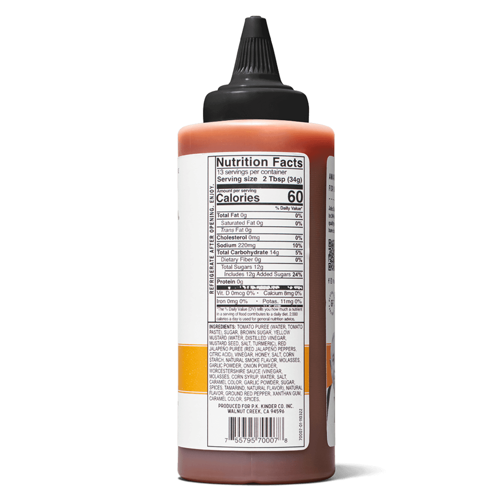 Honey Hot BBQ Sauce