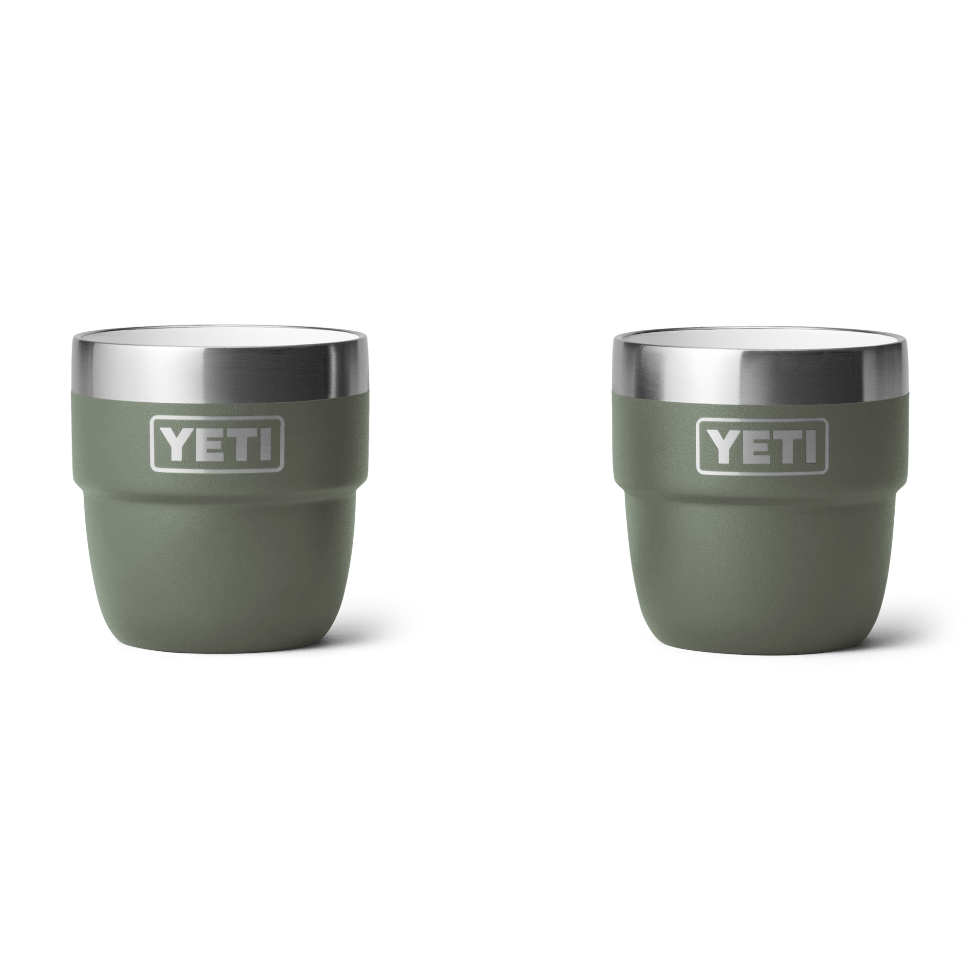 4 oz. / 118ml Stackable Cups - Camp Green (2 pack)