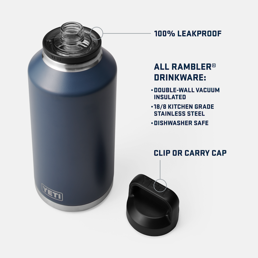 64 oz / 1.89L Bottle w/ Chug Cap - Lowcountry Peach