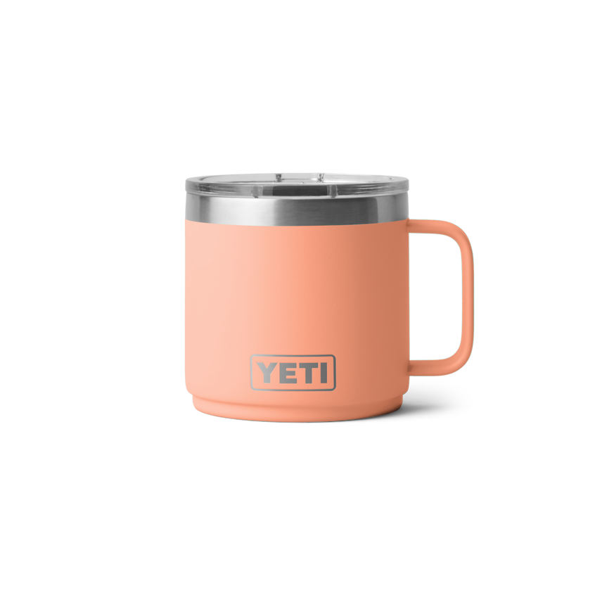 14 oz. / 414ml Stackable Mug w/ Magslider Lid - Lowcountry Peach