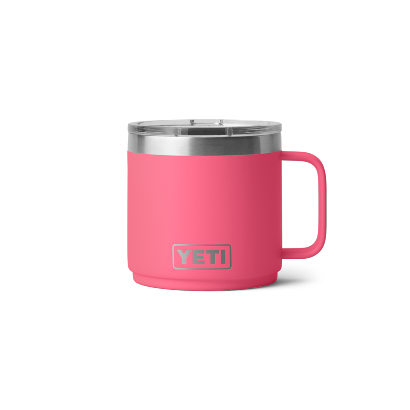 14 oz. / 414ml Stackable Mug w/ Magslider Lid - Tropical Pink
