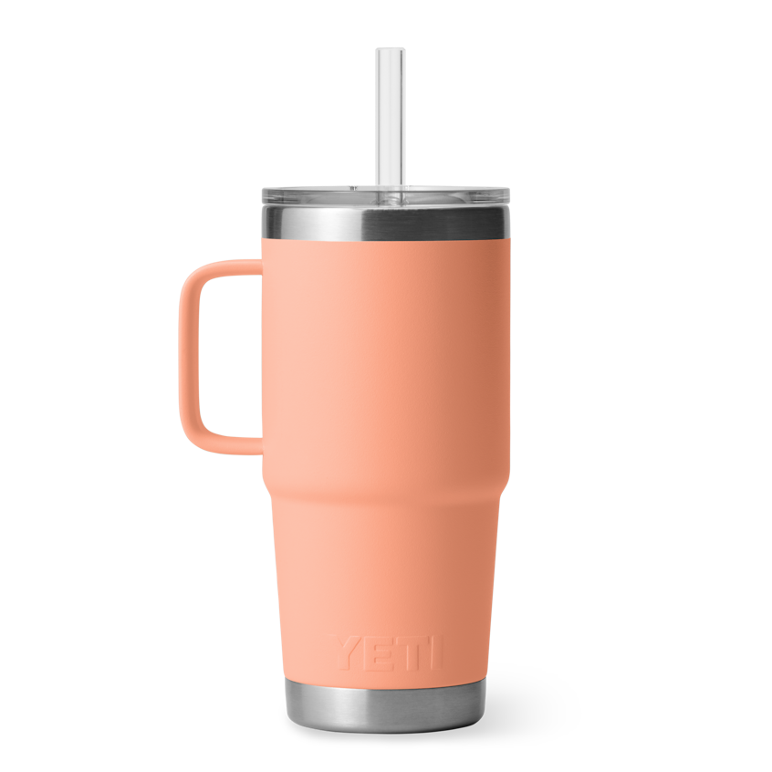25 oz. / 739ml Straw Mug w/ Straw Lid - Lowcountry Peach