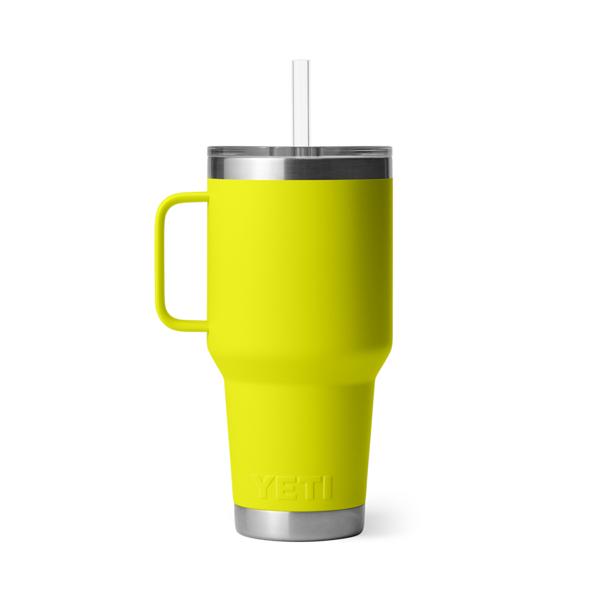35 oz. / 1L Straw Mug w/ Straw Lid - Firefly Yellow