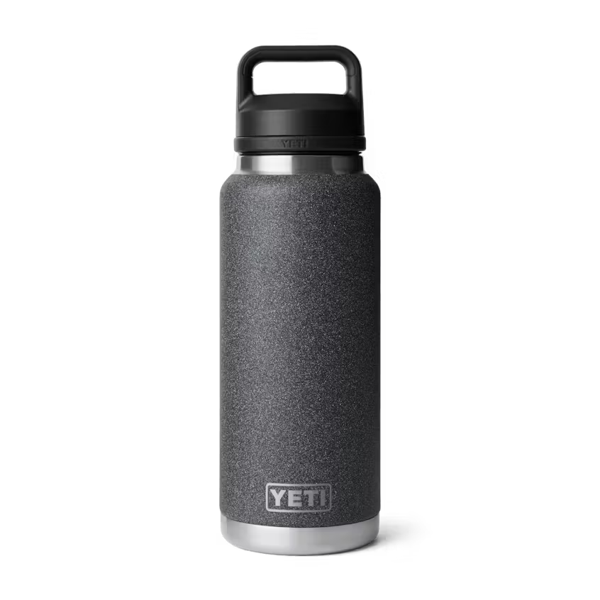 36 oz. / 1L Bottle w/ Chug Cap - Black Stone