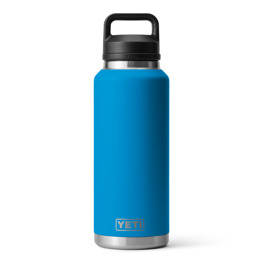 46 oz. / 1.36L Bottle w/ Chug Cap - Big Wave Blue