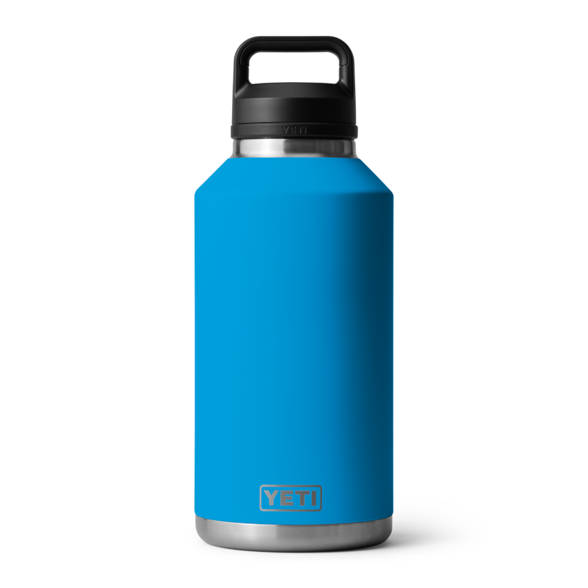 64 oz / 1.89L Bottle w/ Chug Cap - Big Wave Blue