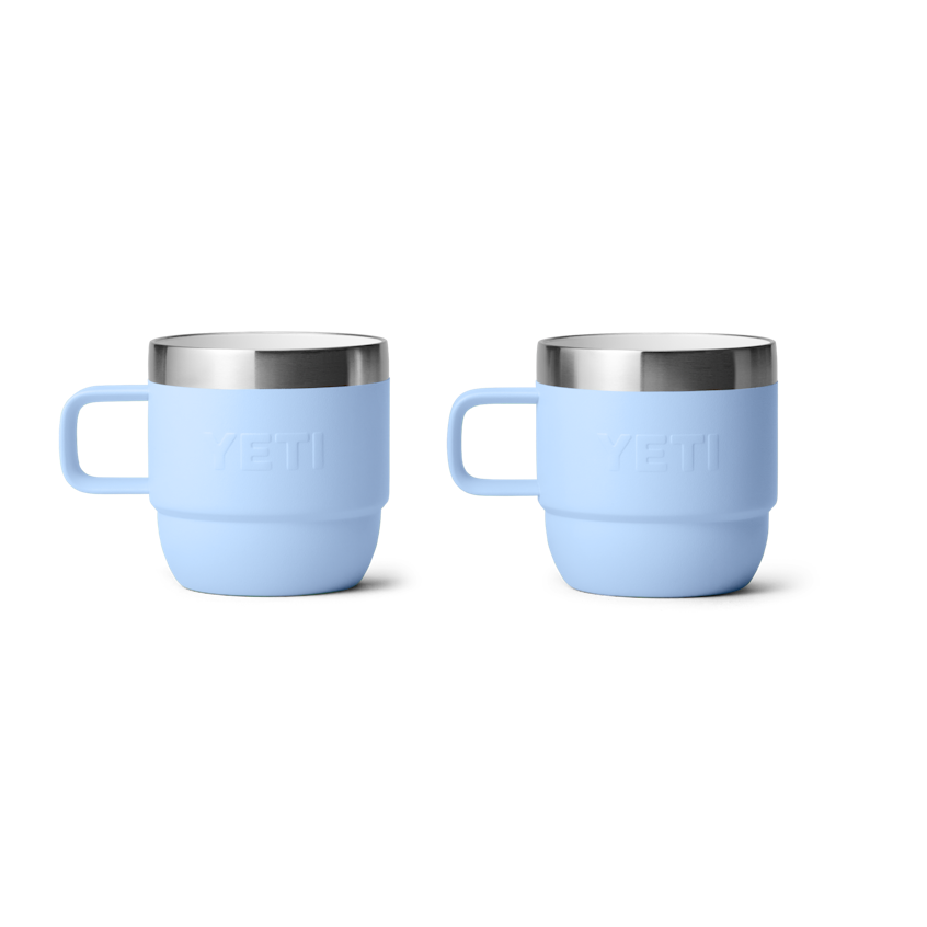 6 oz. / 177ml Stackable Mugs - Big Sky Blue (2 pack)