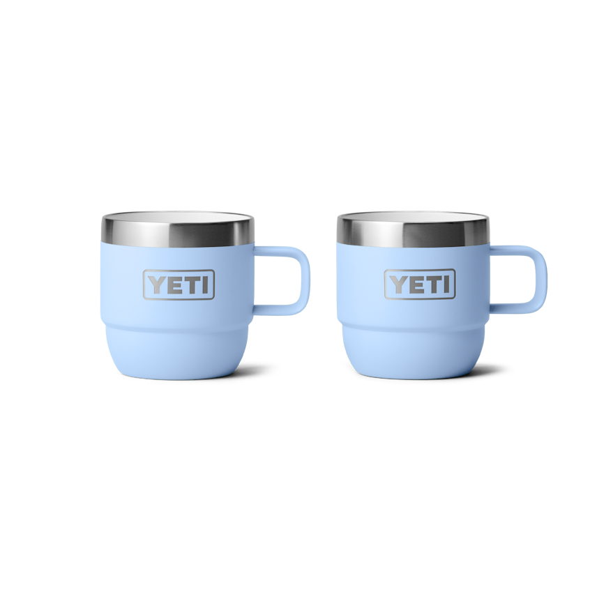 6 oz. / 177ml Stackable Mugs - Big Sky Blue (2 pack)