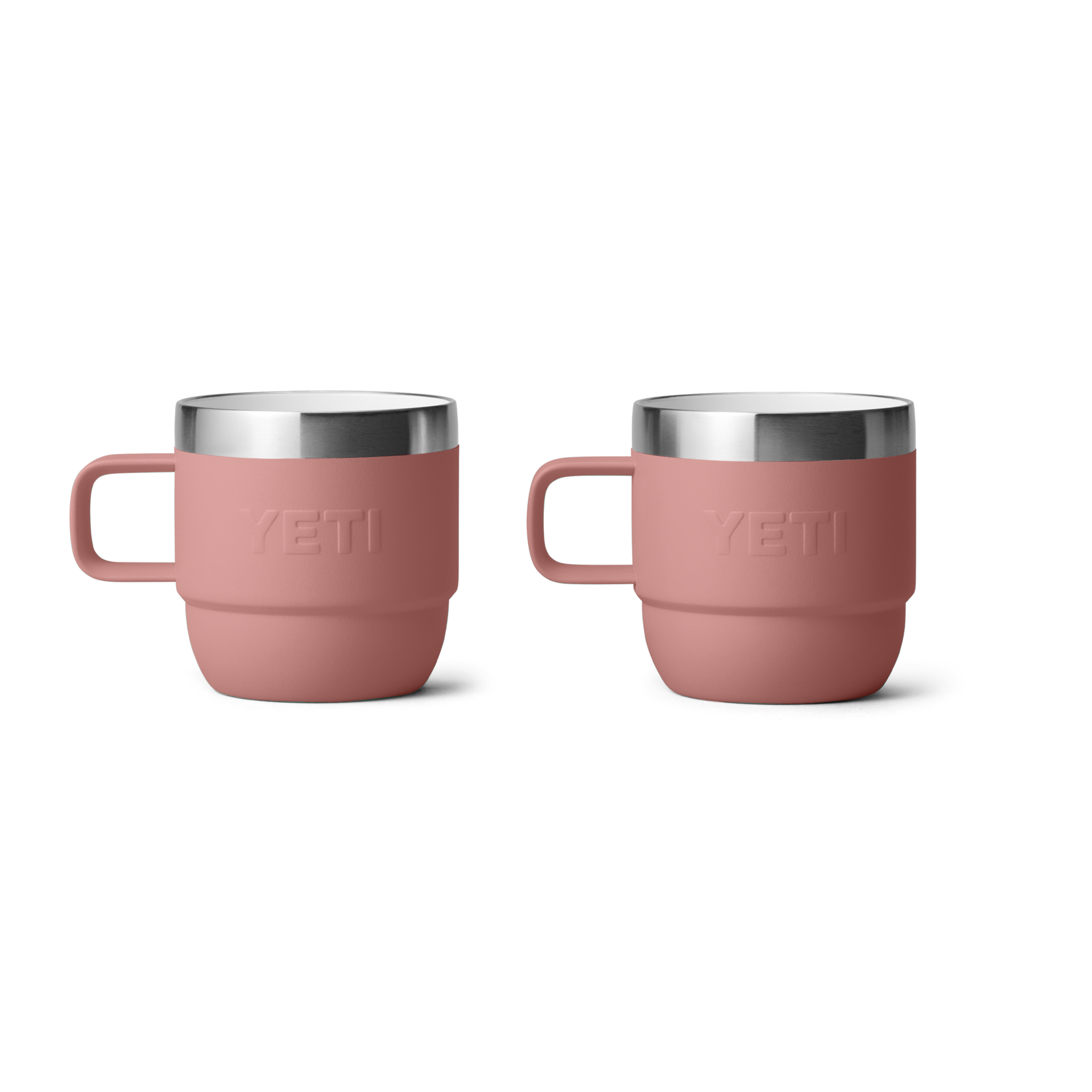 6 oz. / 177ml Stackable Mugs - Sandstone Pink