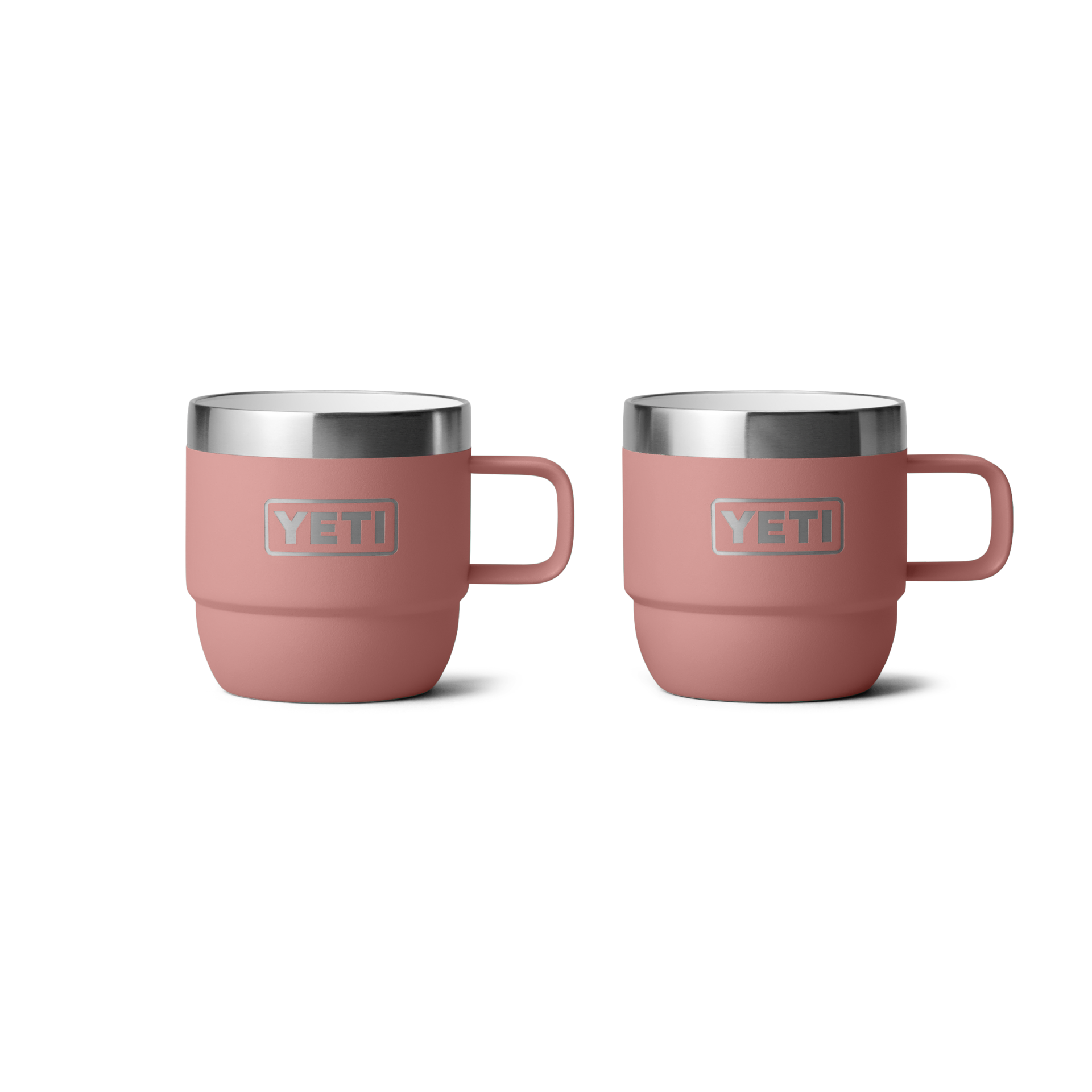 6 oz. / 177ml Stackable Mugs - Sandstone Pink