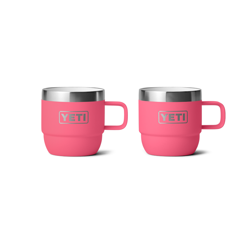 6 oz. / 177ml Stackable Mugs - Tropical Pink (2 pack)