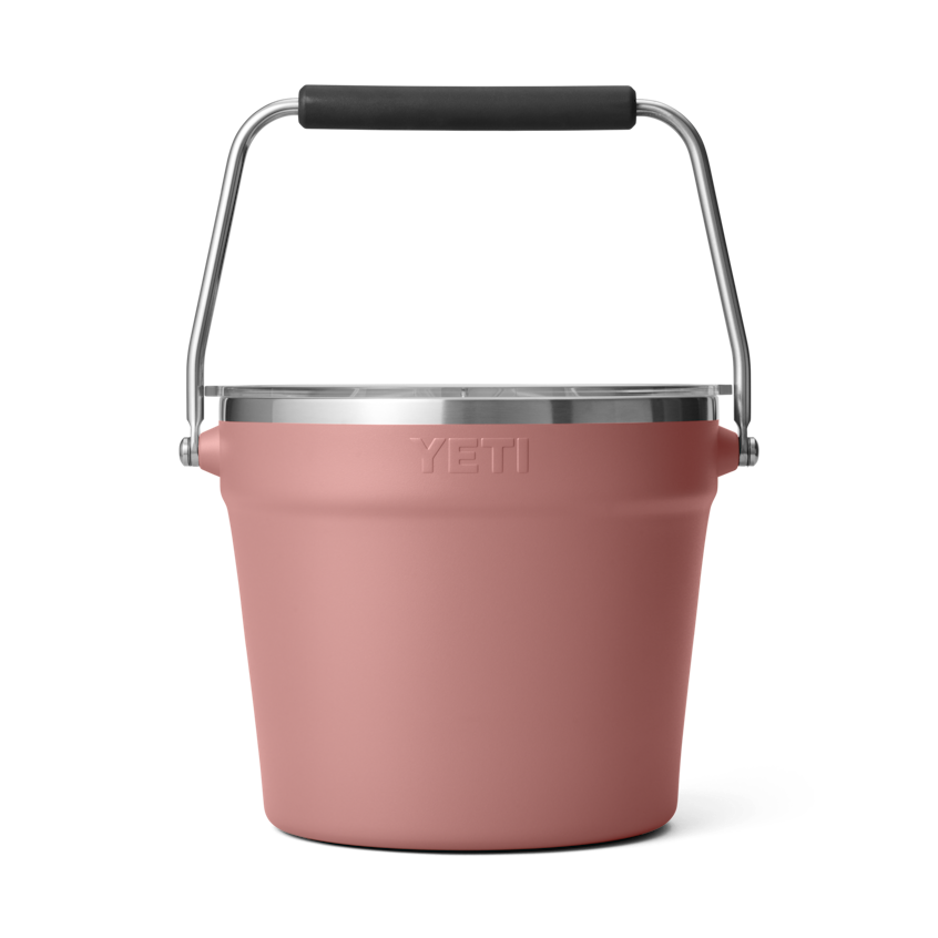 Beverage Bucket w/ Lid - Sandstone Pink