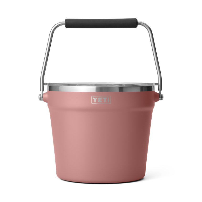 Beverage Bucket w/ Lid - Sandstone Pink