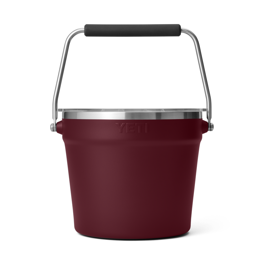 Beverage Bucket w/ Lid - Wild Vine Red