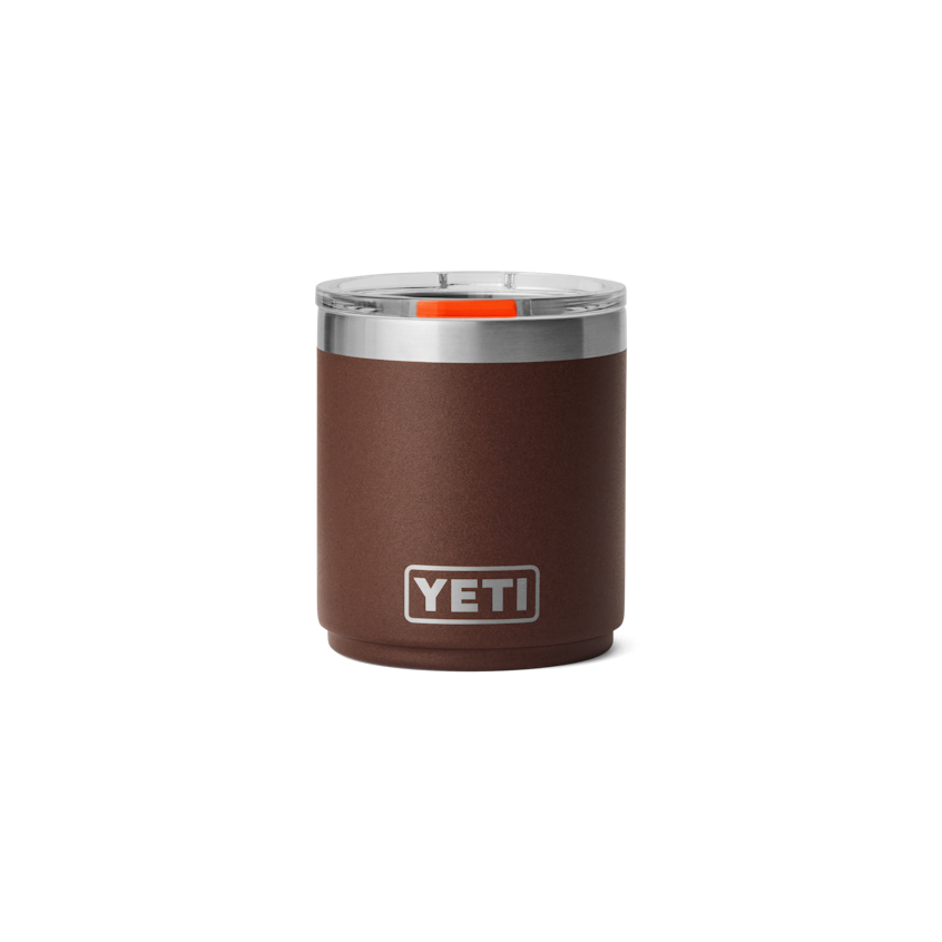 10 oz. / 295ml Stackable Lowball w/ Magslider Lid - Wetlands Brown