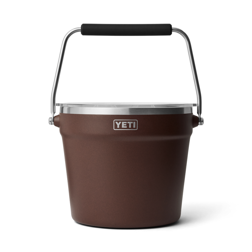 Beverage Bucket w/ Lid - Wetlands Brown