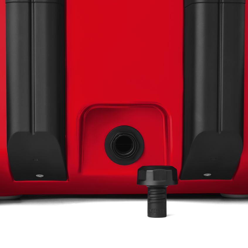 Roadie 48 Wheeled Cooler - Rescue Red