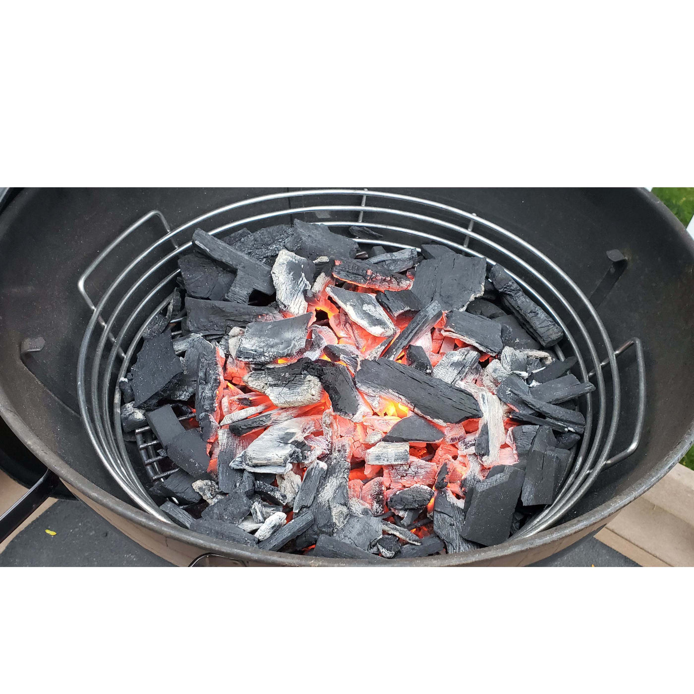Ring Of Fire with Divider for Weber 22" Kettle