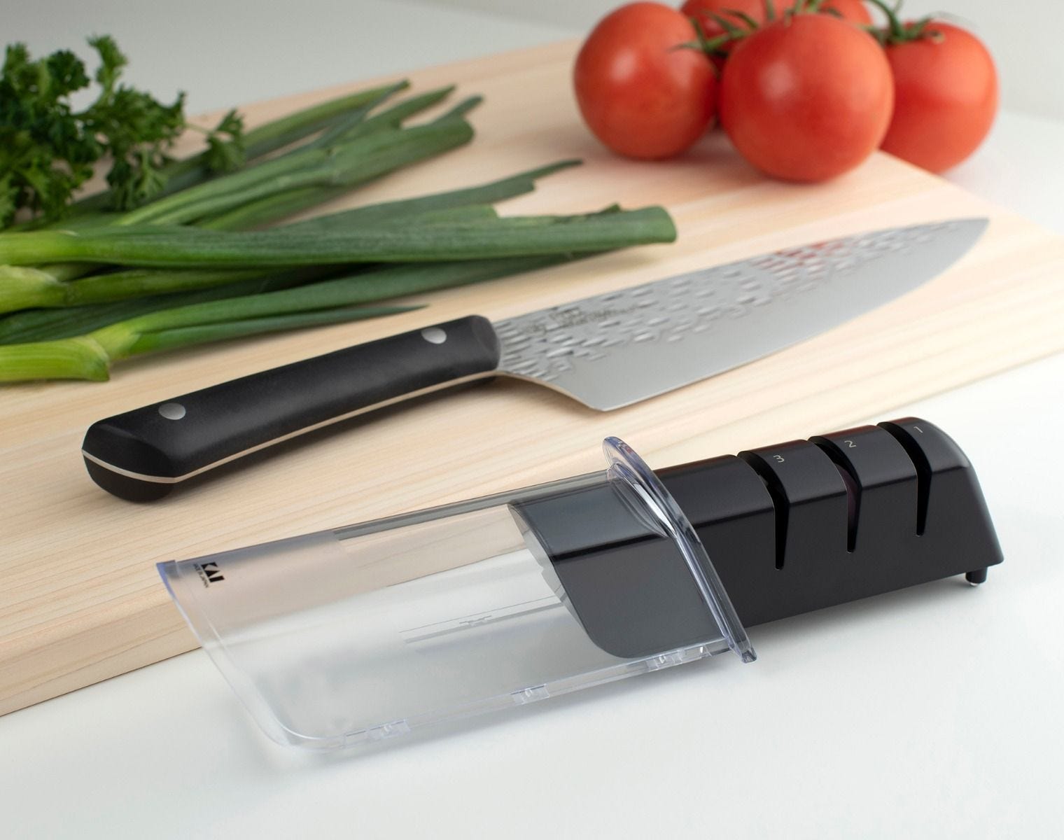 Pull-Through Knife Sharpener