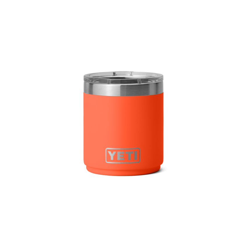 10 oz. / 295ml Stackable Lowball w/ Magslider Lid - Papaya