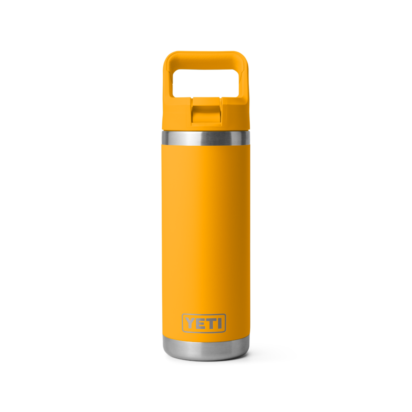 18 oz. / 532ml Bottle w/ Matching Straw Cap - Beekeeper