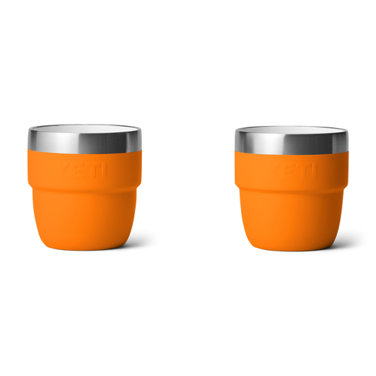 4 oz. / 118ml Stackable Cups - King Crab Orange (2 pack)