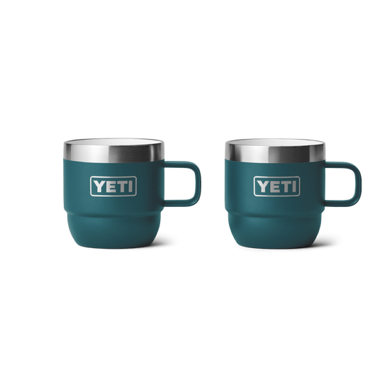 6 oz. / 177ml Stackable Mugs - Agave Teal (2 pack)
