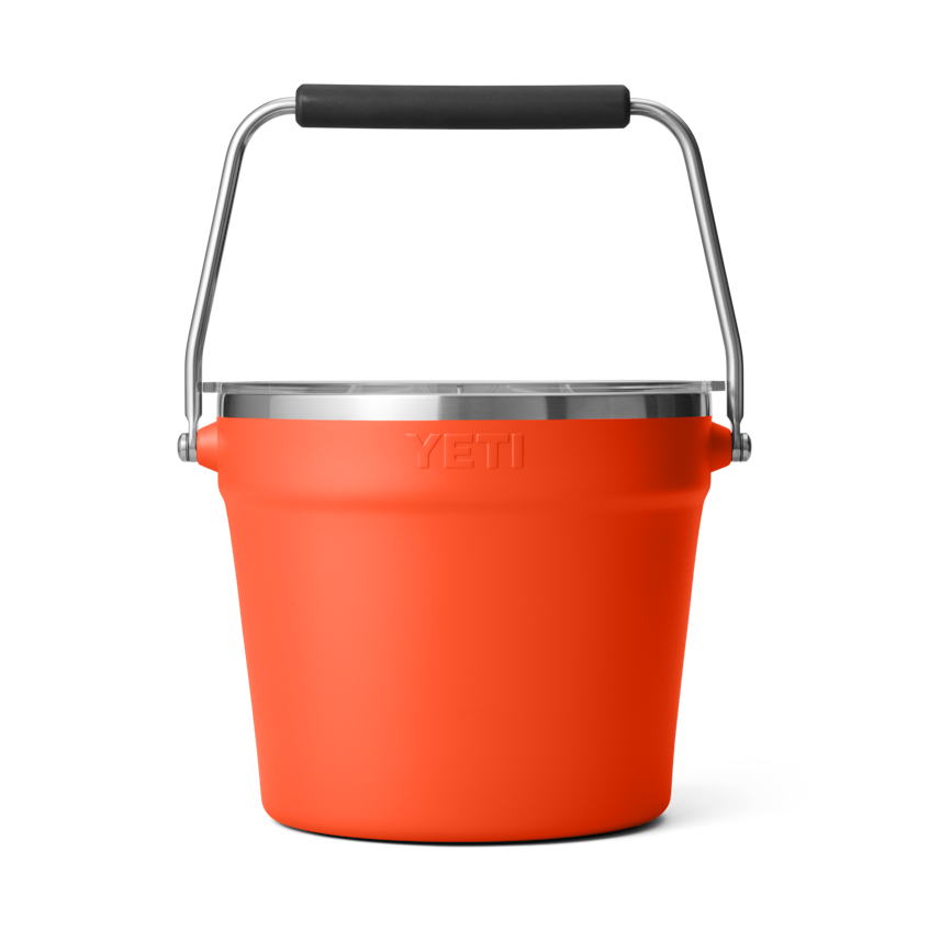Beverage Bucket w/ Lid - Papaya
