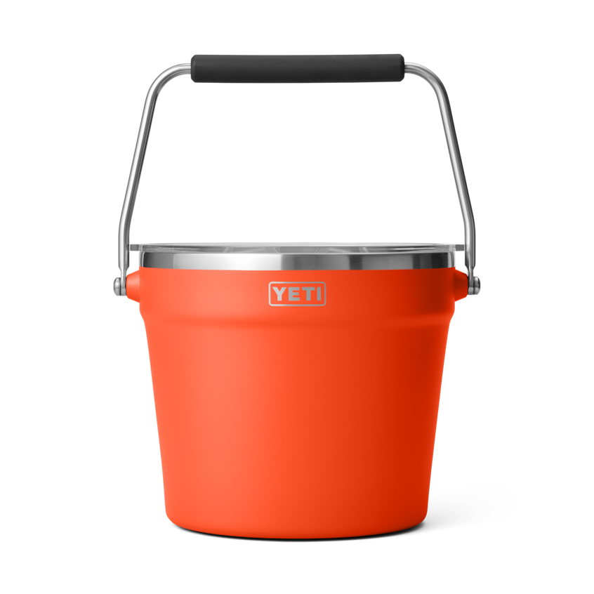 Beverage Bucket w/ Lid - Papaya