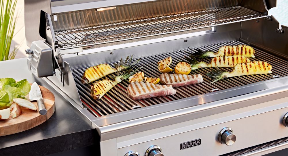 36" Professional Built-in Grill with All Trident Infrared Burners and Rotisserie (L36ATR)