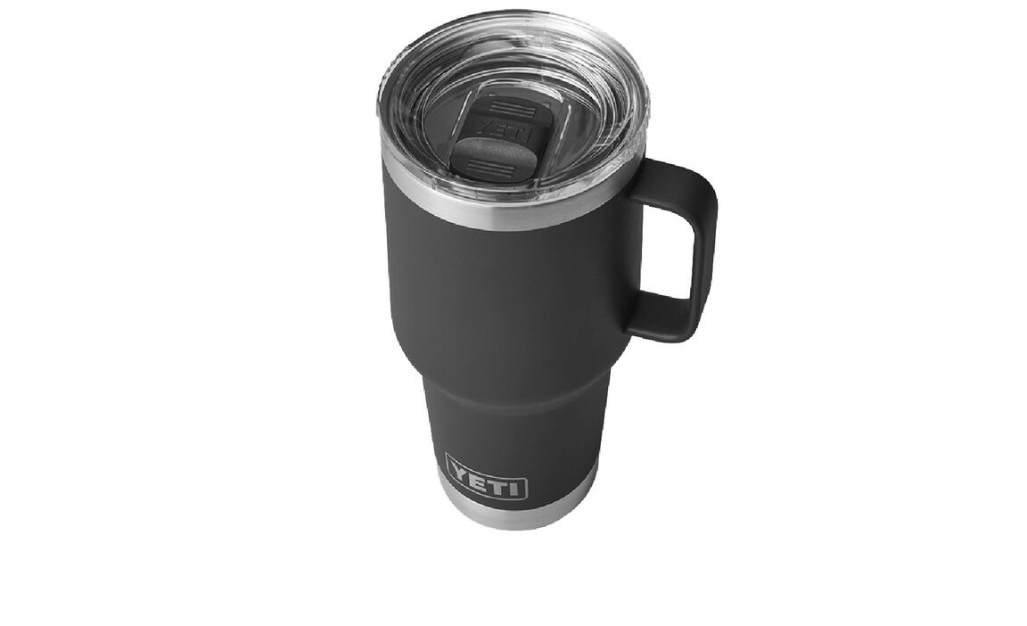 30 oz. / 887ml Travel Mug w/ Stronghold Lid - Black