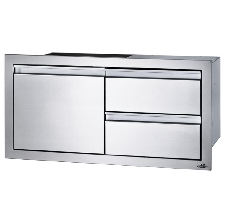 36" X 16" Single Door & Double Drawer