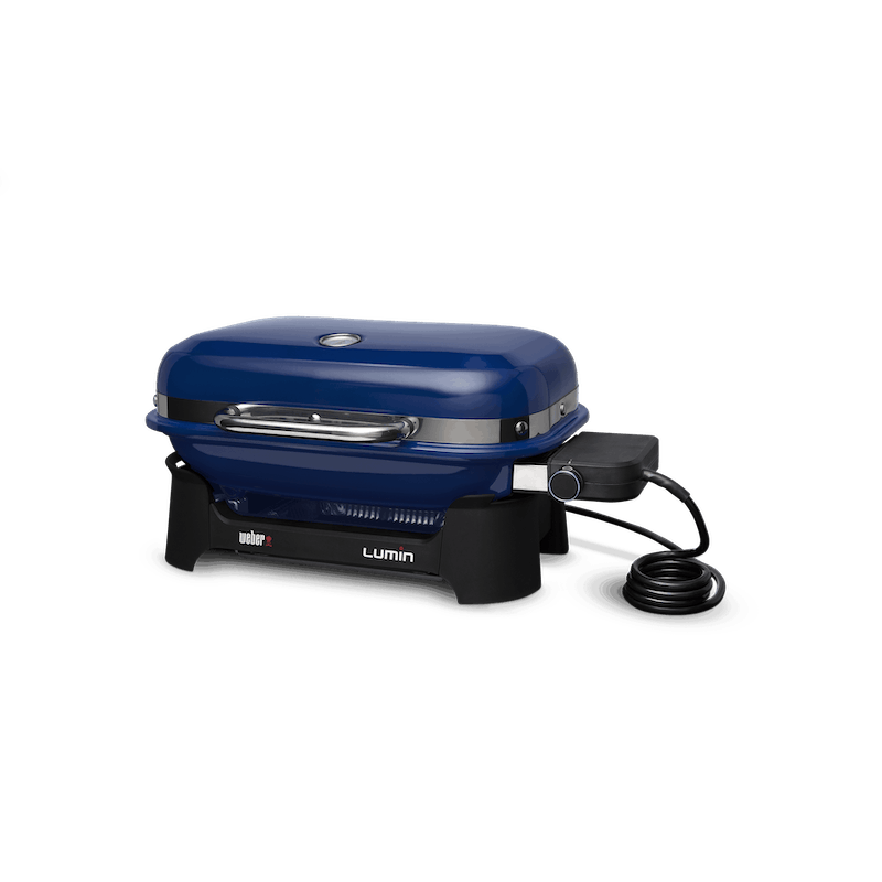Lumin Compact Electric Grill - Deep Ocean Blue