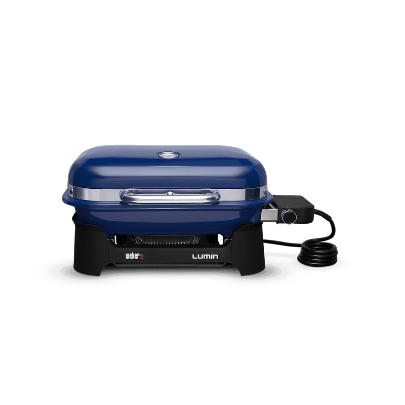 Lumin Compact Electric Grill - Deep Ocean Blue